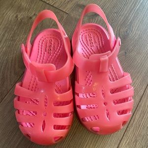 Toddler girls isabella crocs sandals